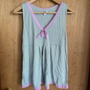 DKNY Striped Pajama top